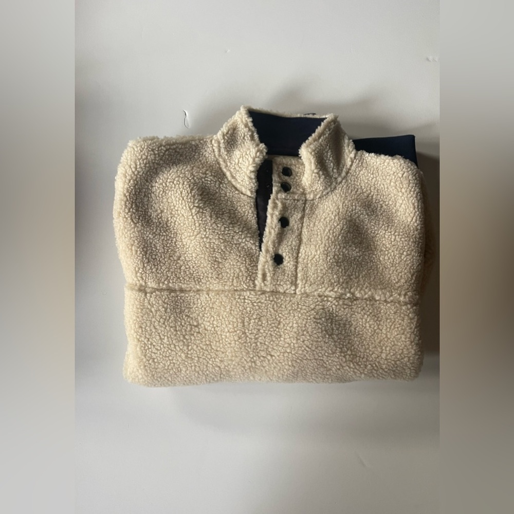 J Crew Authentic Fleece Pullover - image 1